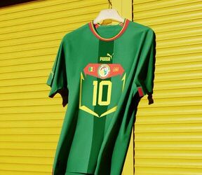 Images : Puma officialise le nouveau maillot extérieur des Lions du Sénégal