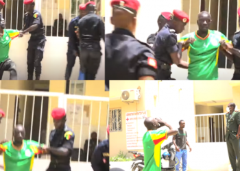 VIDEO : Abdou Karim Gueye arrêté par la DIC ce matin