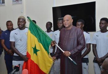 Can Beach Soccer 2022 : les lions ont reçu le drapeau