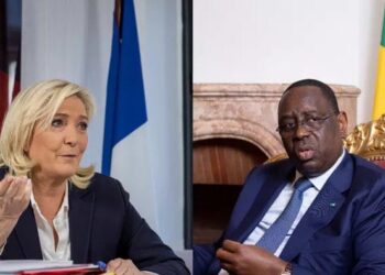 Audience: Marine Le Pen a rencontré Macky Sall