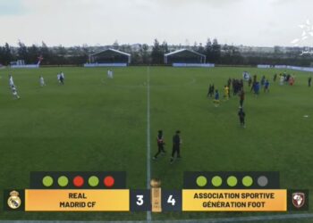 Tournoi de Rabat: Génération Foot s’offre le Real Madrid et file en demies