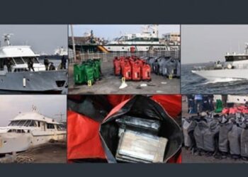 Lutte contre la drogue : La marine nationale saisit une importante quantité de stupéfiants