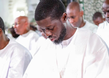 Le Président Bassirou Diomaye Faye à Médina Gounass, ce vendredi