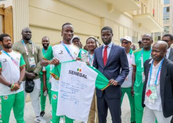 Jeux Olympiques : Bassirou Diomaye Faye dope les athlètes sénégalais