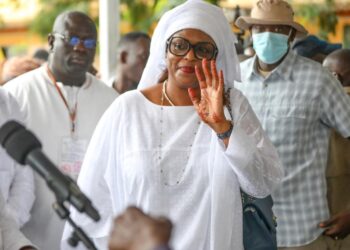 Marième Faye à Dakar pour le…