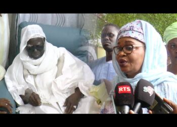 Touba : Aïda Mbodj reçue par Serigne Mountakha